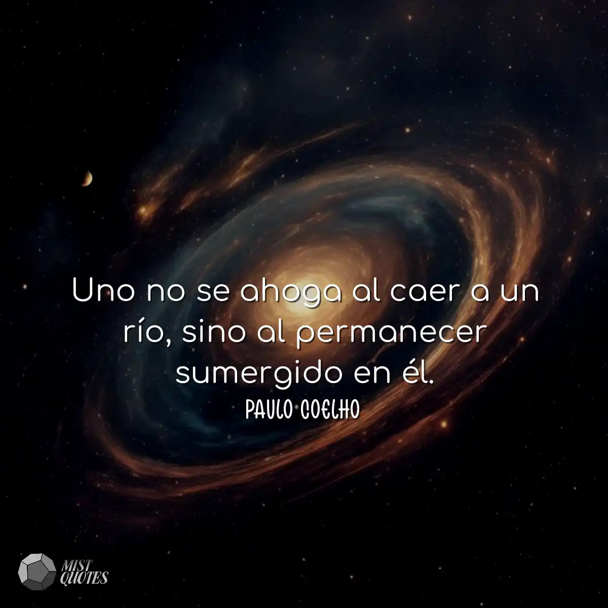 Uno no se ahoga al caer a un río, sino al permanec