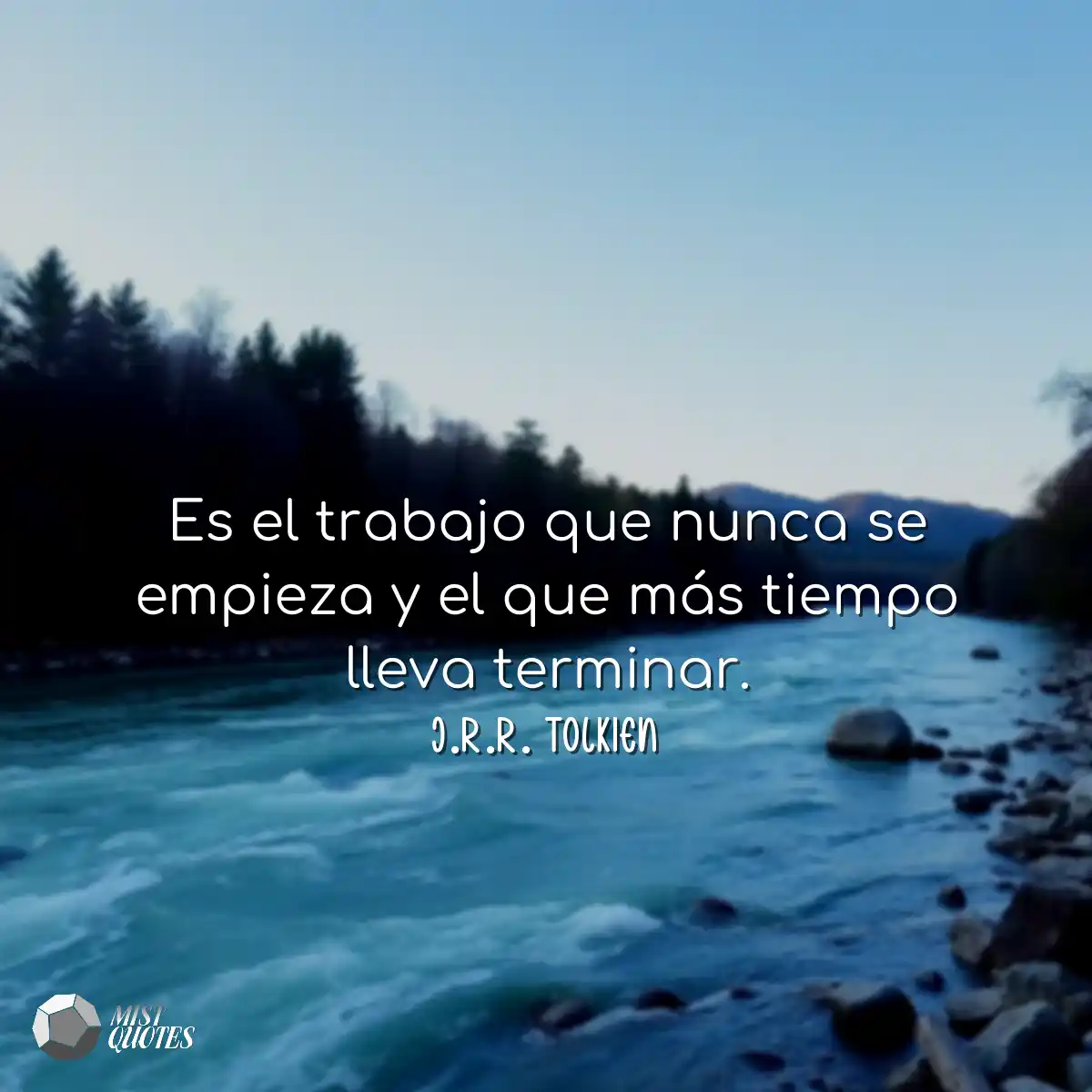 Es el trabajo que nunca se empieza y el 
