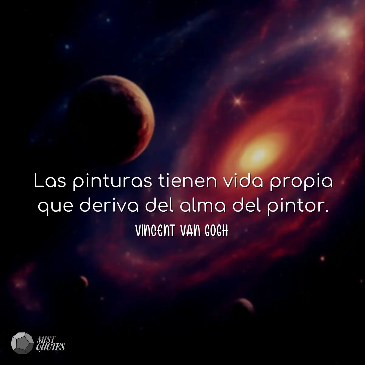 Las pinturas tienen vida propia que deri