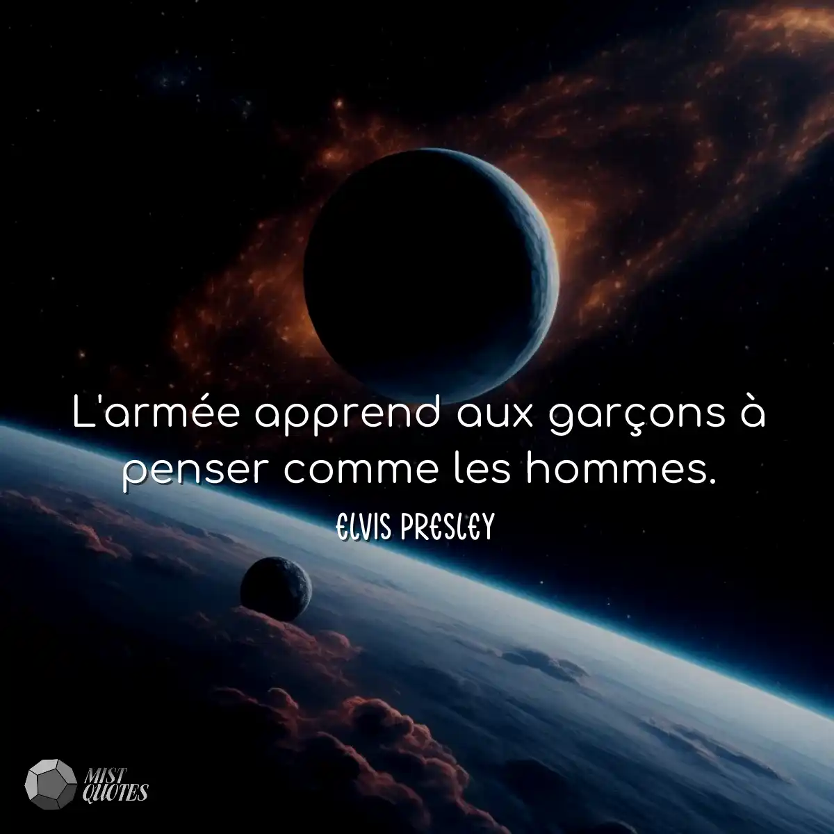 L'armée apprend aux garçons à penser comme les hom