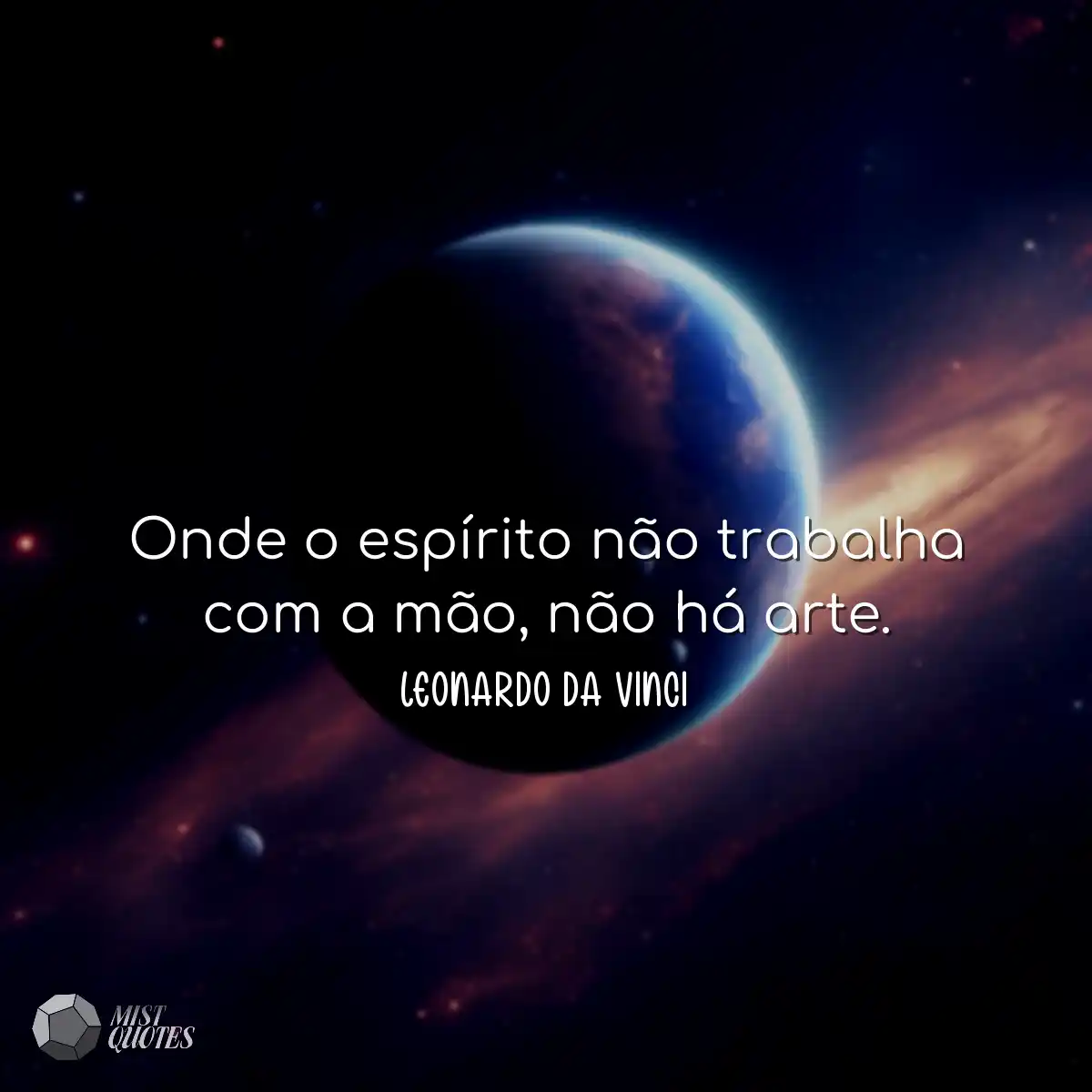Onde o espírito não trabalha com a mã