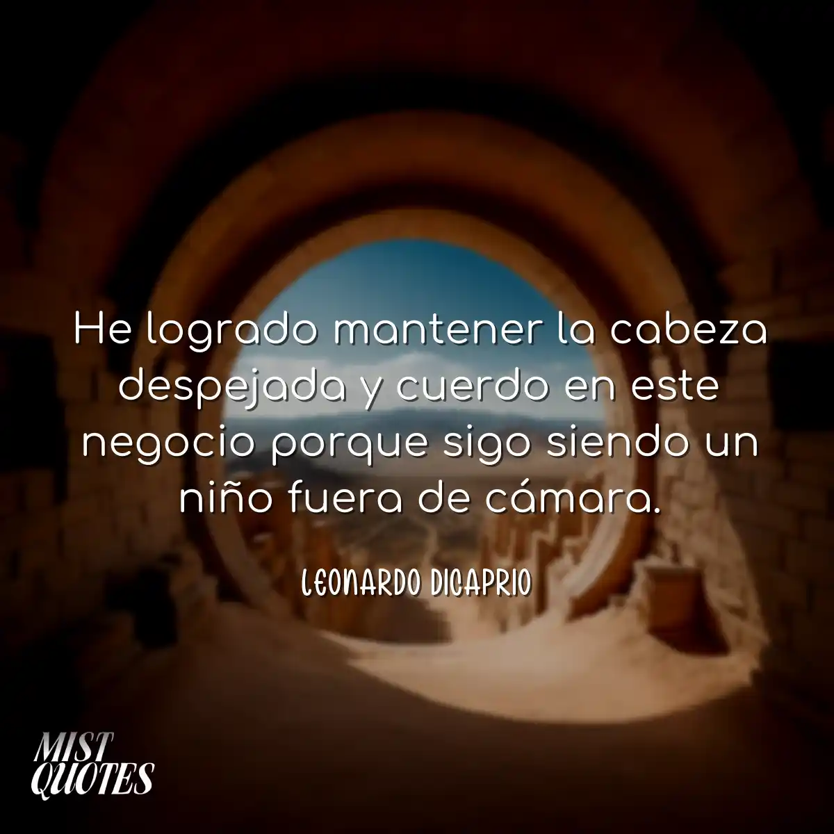 He logrado mantener la cabeza despejada 