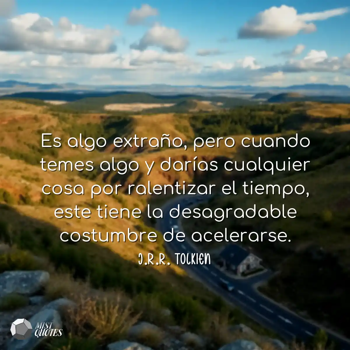 Es algo extraño, pero cuando temes algo