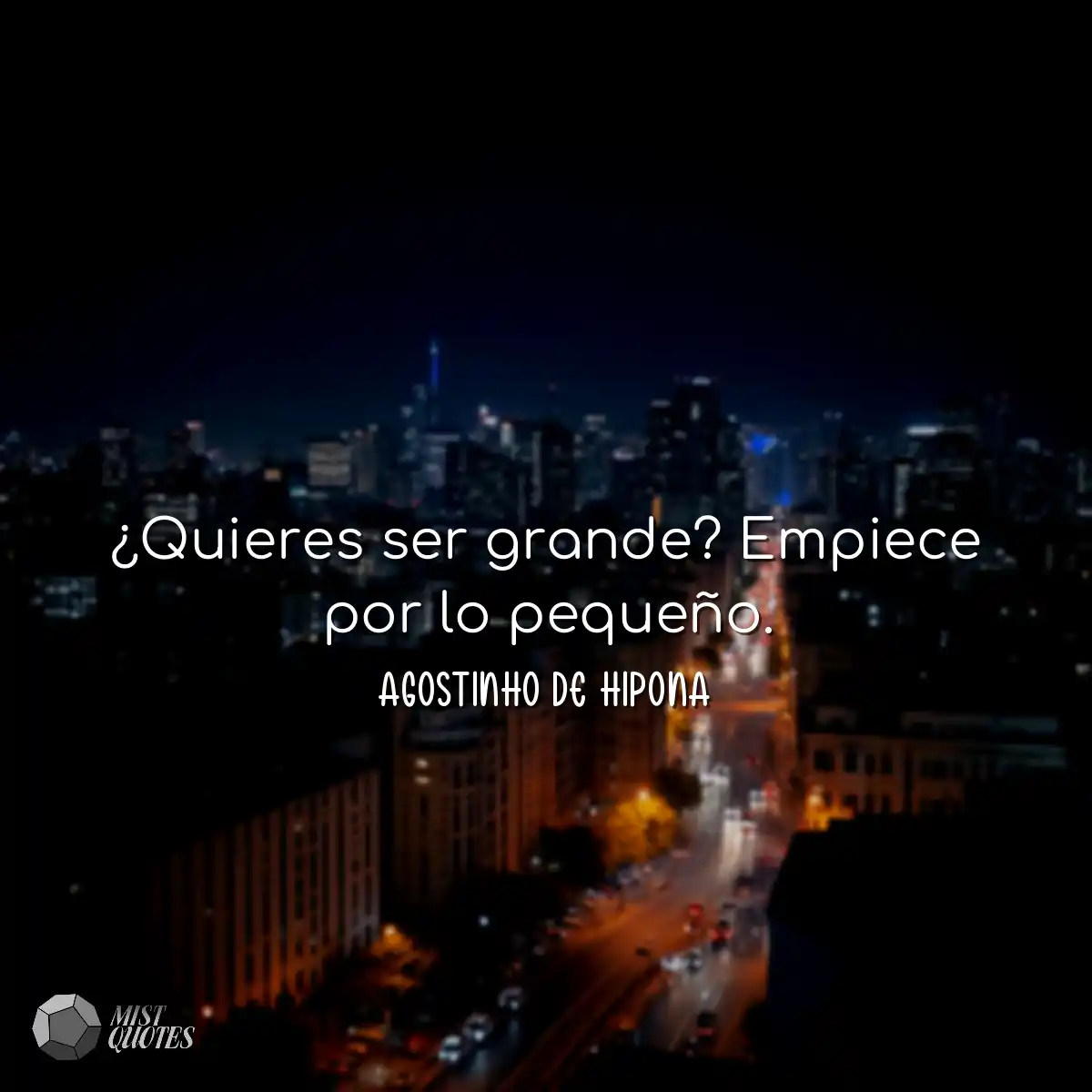 ¿Quieres ser grande? Empiece por lo peq