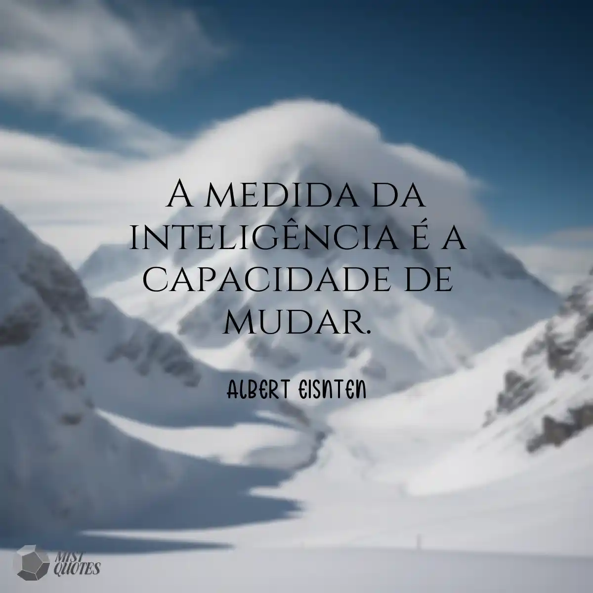 A medida da inteligência é a capacidad