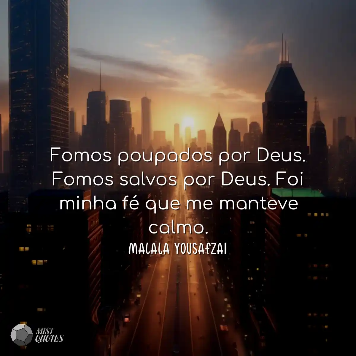 Fomos poupados por Deus. Fomos salvos po