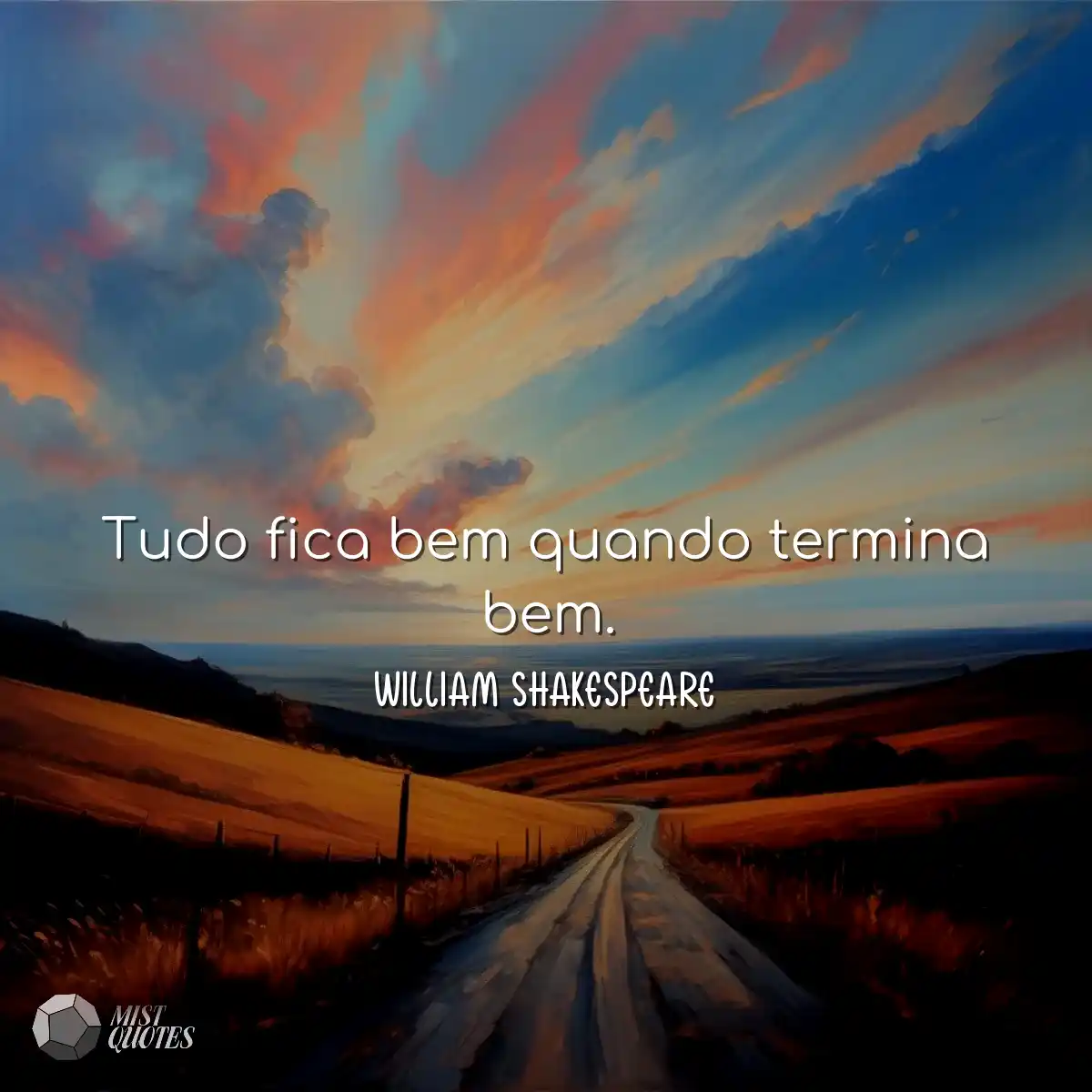 Tudo fica bem quando termina bem.