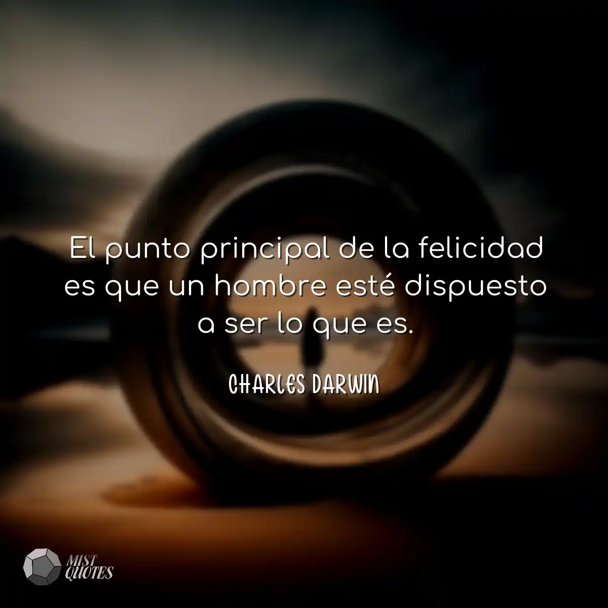 El punto principal de la felicidad es qu