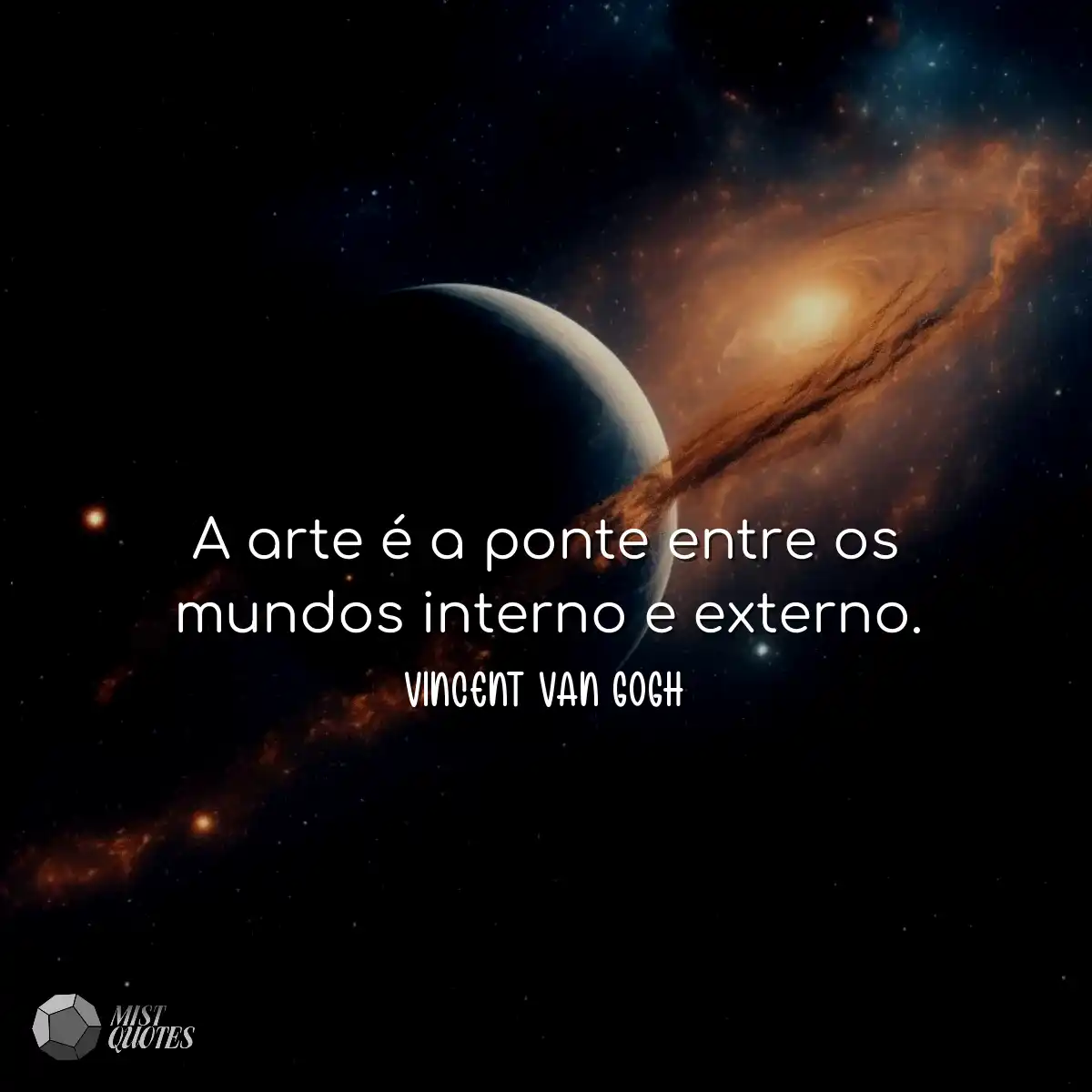 A arte é a ponte entre os mundos intern