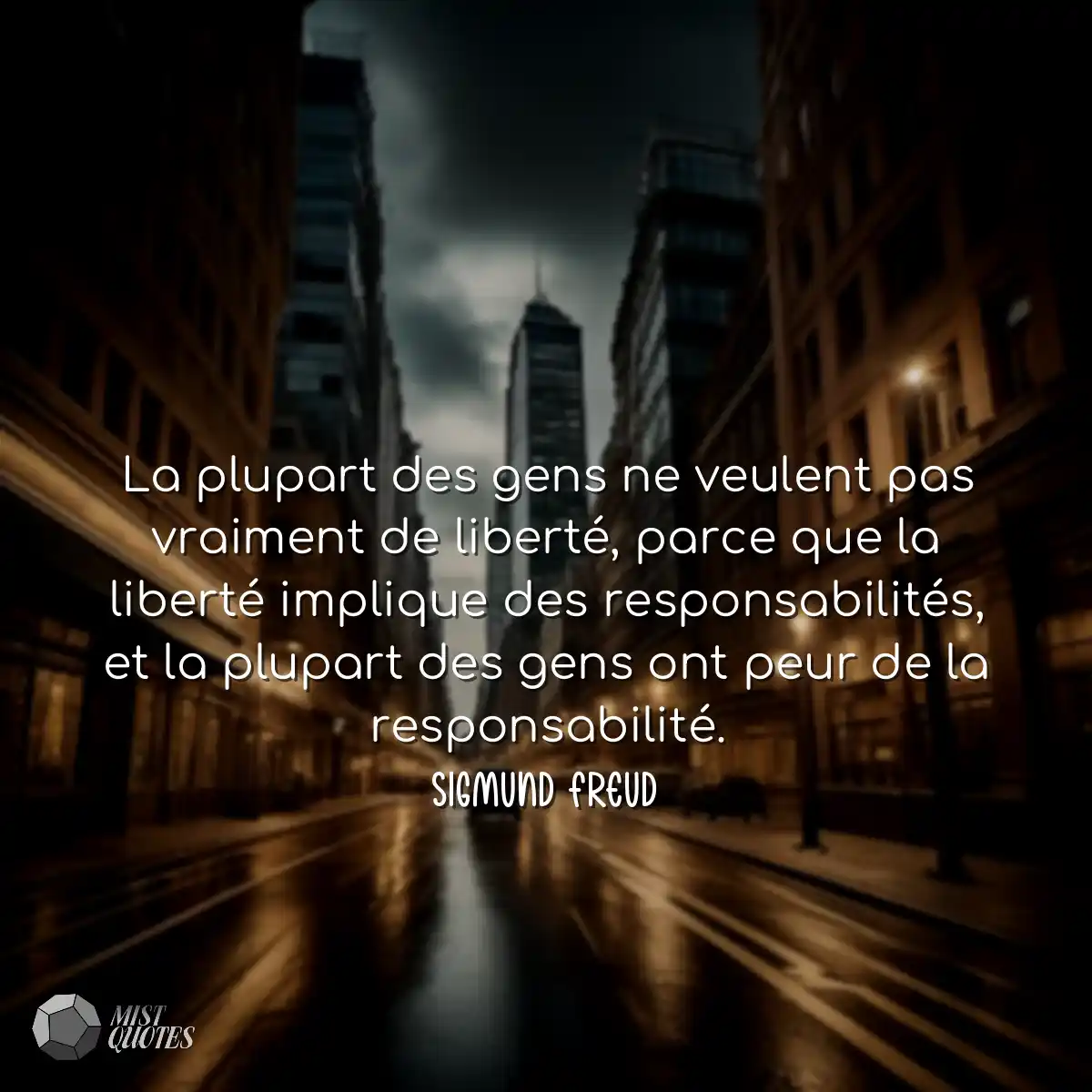 La plupart des gens ne veulent pas vraiment de lib