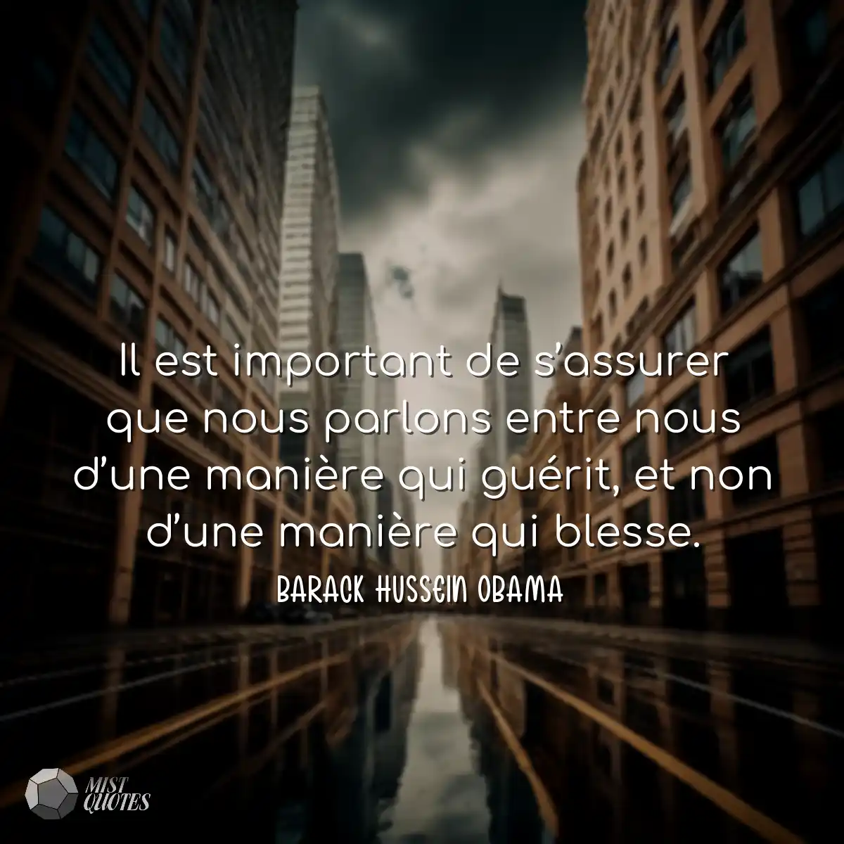 Il est important de s’assurer que nous