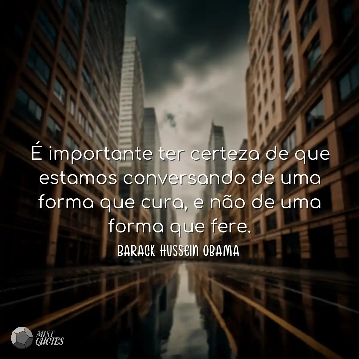 É importante ter certeza de que estamos