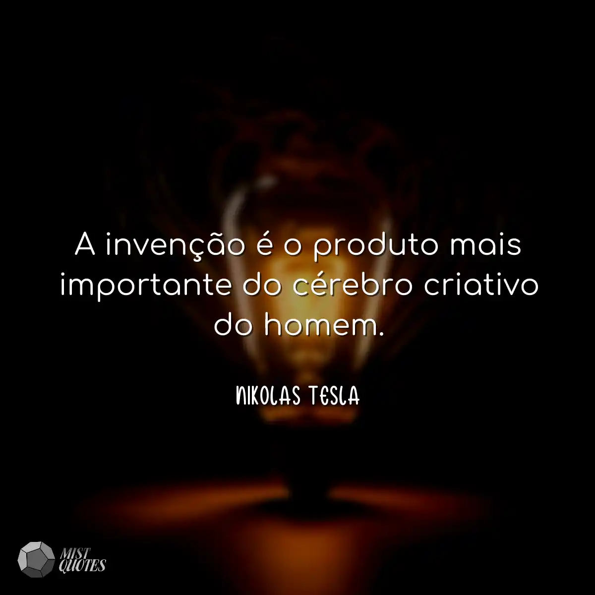 A invenção é o produto mais important
