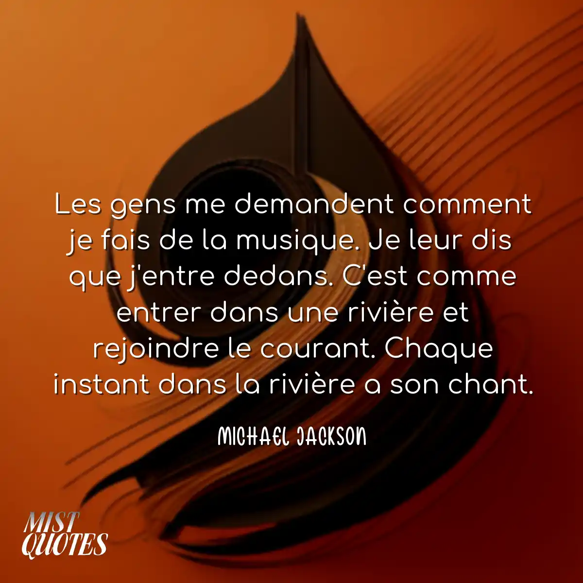 Les gens me demandent comment je fais de