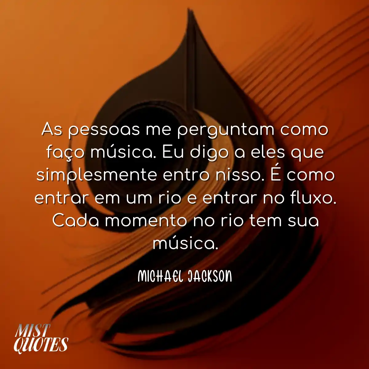 As pessoas me perguntam como faço músi