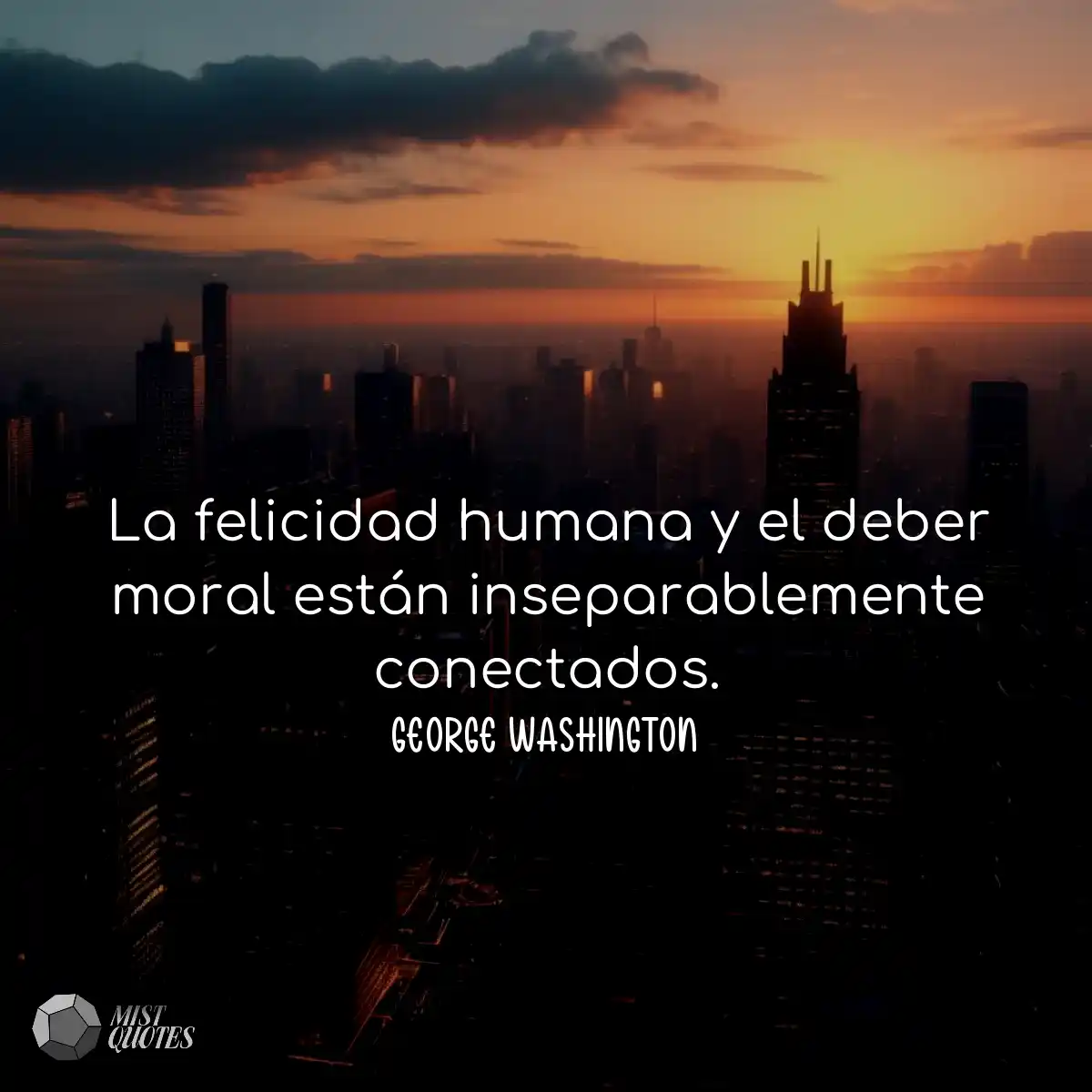 La felicidad humana y el deber moral est