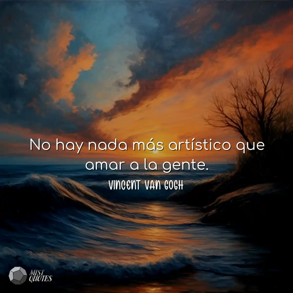 No hay nada más artístico que amar a l